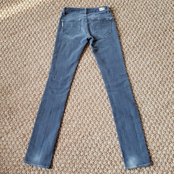 Paige Blue Heights Gray Skinny Jeans - Picture 3 of 10